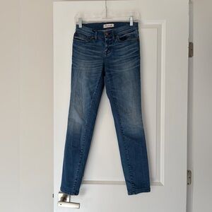 Madewell Dark Blue Skinny Jeans